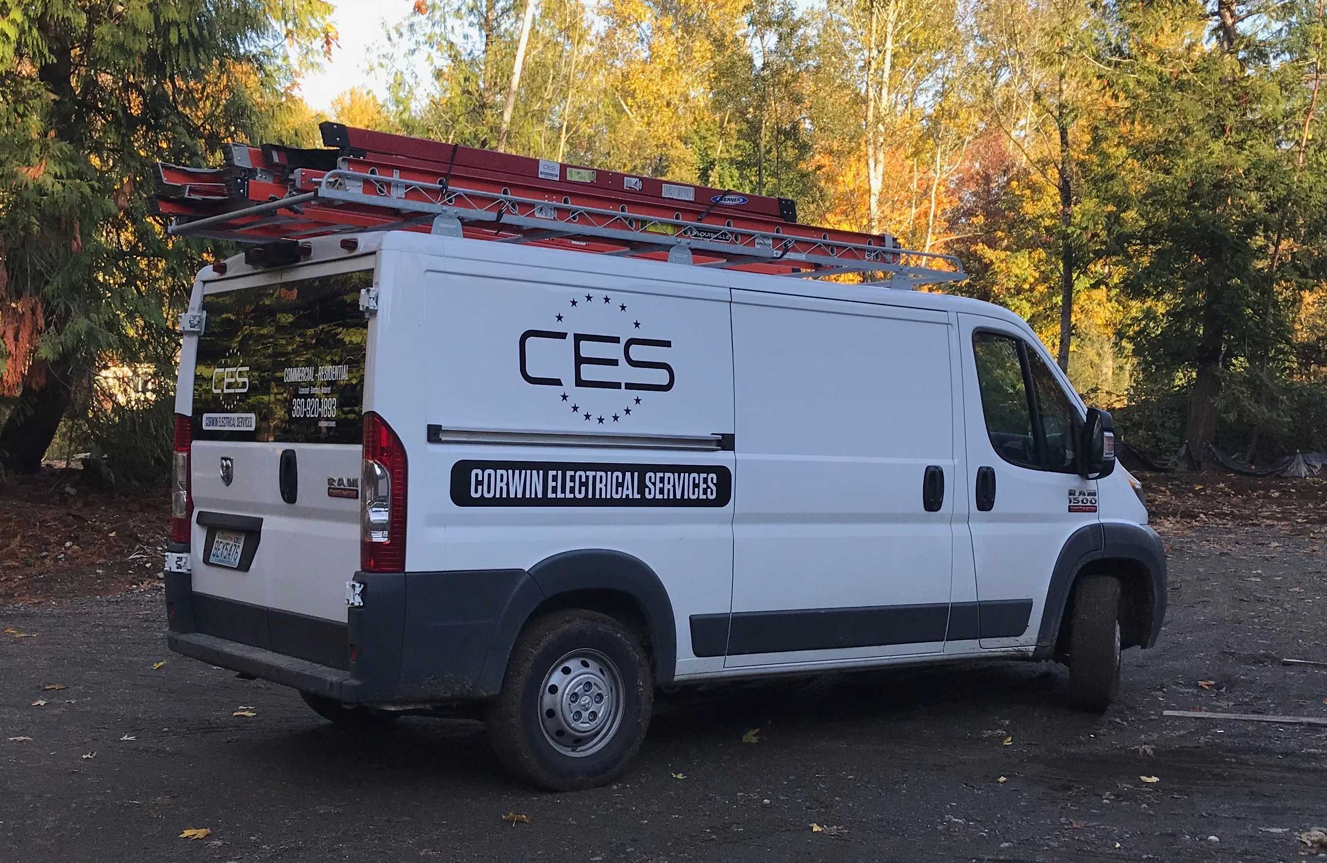 Corwin Electrical Services Van 